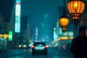 北纬零点影片中雪原上的经纬仪与极夜星空